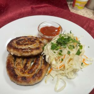 Колбаски "Улитки" на гриле